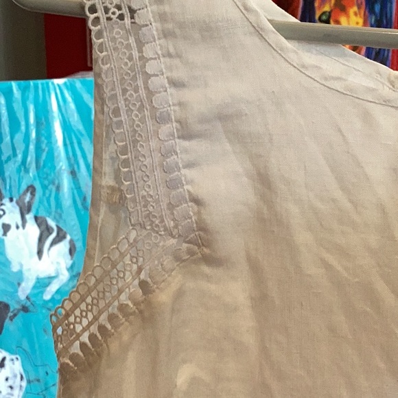 Part Two linen top. - Picture 3 of 3